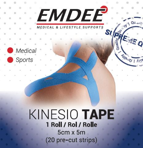 Emdee Kinesiology Tape Blauw