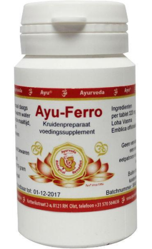 Ayurveda Biologics Ayu-Ferro 60 Tabletten