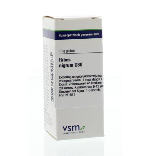 VSM Enkelvoudige Homeopathie Ribes Nigrum D30