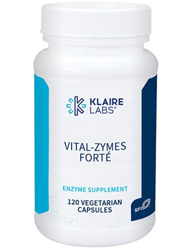 Klaire Labs-SFI Health Vital-Zymes Forte 120 capsules