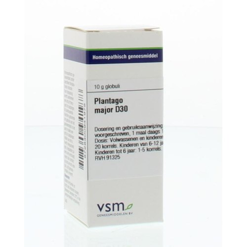 VSM Enkelvoudige Homeopathie Plantago Major D30