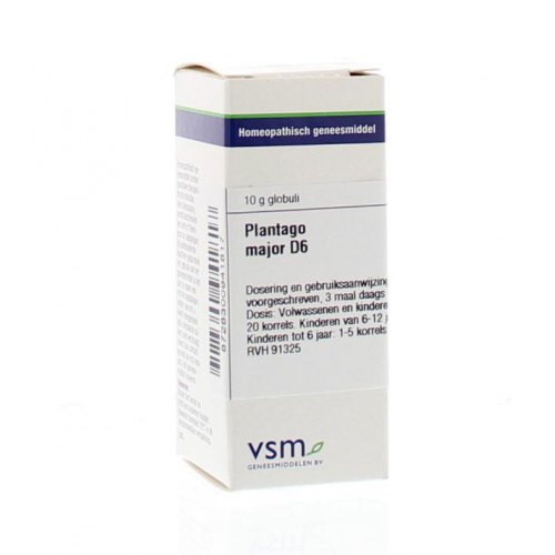 VSM Enkelvoudige Homeopathie Plantago Major D6