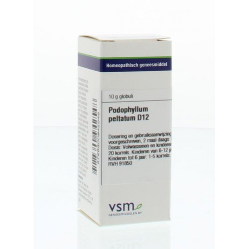 VSM Enkelvoudige Homeopathie Podophyllum Peltatum D12
