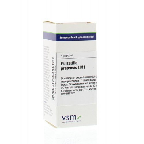 VSM Enkelvoudige Homeopathie Pulsatilla Pratensis LM1