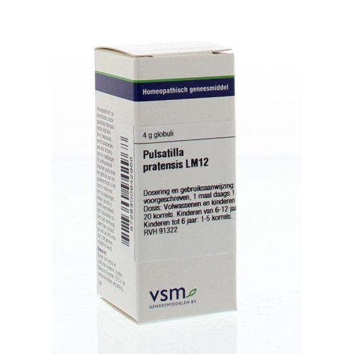 VSM Enkelvoudige Homeopathie Pulsatilla Pratensis LM12