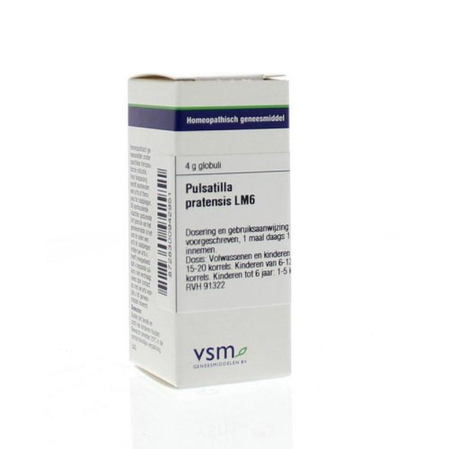 VSM Enkelvoudige Homeopathie Pulsatilla Pratensis Lm6