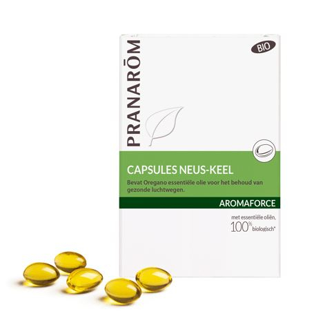 Pranarom Aromaforce Capsules Neus-Keel