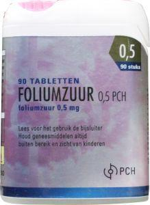Pharmachemie Foliumzuur 0,5 90 tablets