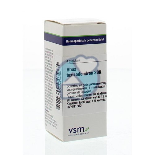 VSM Enkelvoudige Homeopathie Rhus Toxicodendron 30K