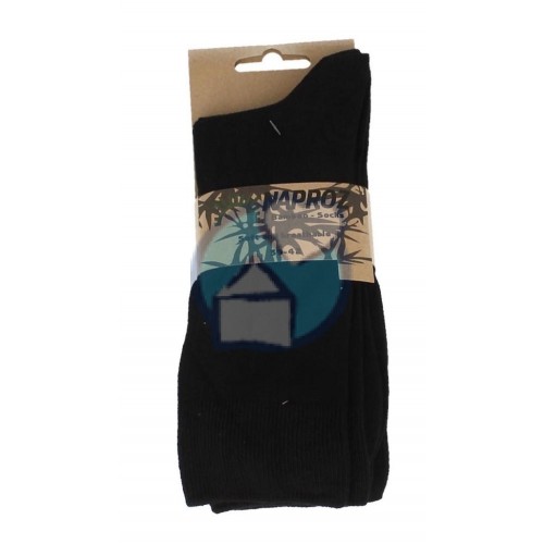 Naproz Bamboe Sokken Zwart 39-42