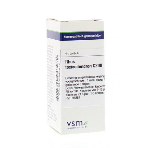 VSM Enkelvoudige Homeopathie Rhus Toxicodendron C200
