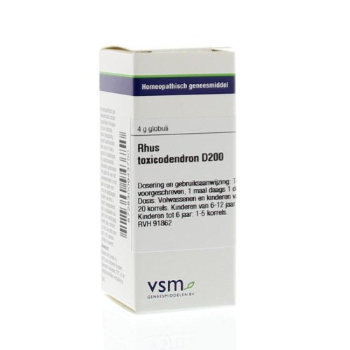 VSM Enkelvoudige Homeopathie Rhus Toxicodendron D200