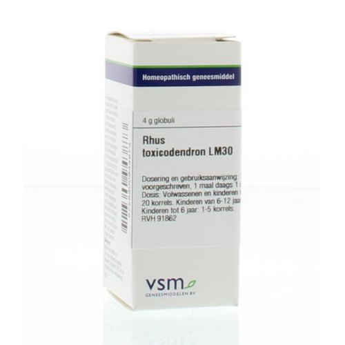 VSM Enkelvoudige Homeopathie Rhus Toxicodendron Lm30