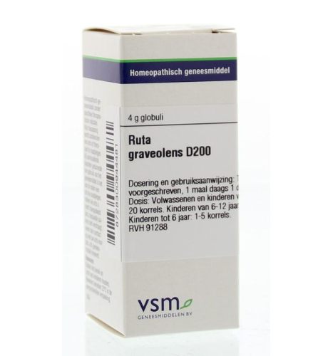 VSM Enkelvoudige Homeopathie Ruta Graveolens D200