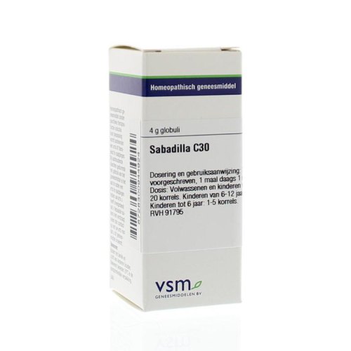 VSM Enkelvoudige Homeopathie Sabadilla C30