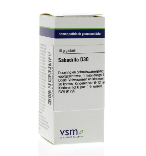 VSM Enkelvoudige Homeopathie Sabadilla D30