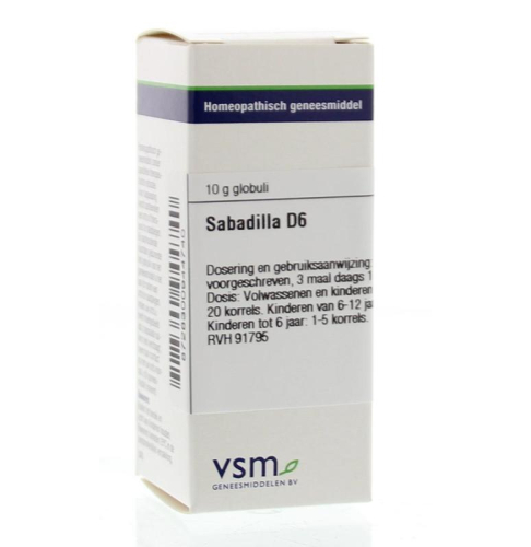 VSM Enkelvoudige Homeopathie Sabadilla D6