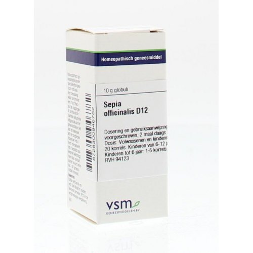 VSM Enkelvoudige Homeopathie Sepia Officinalis D12