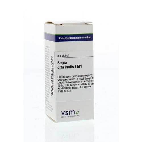  VSM Enkelvoudige Homeopathie Sepia Officinalis LM1