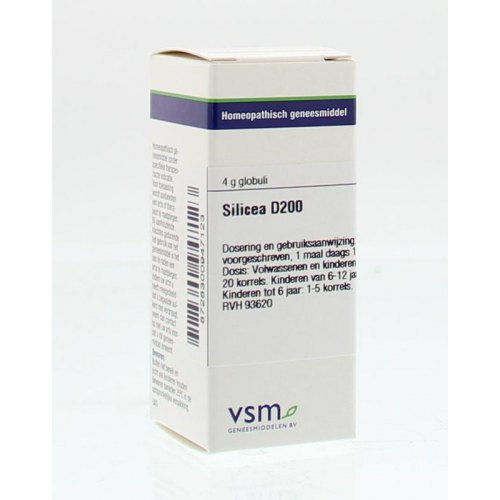  VSM Enkelvoudige Homeopathie Silicea D200
