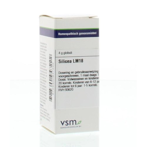 VSM Enkelvoudige Homeopathie Silicea LM18