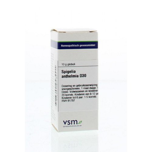  VSM Enkelvoudige Homeopathie Spigelia Anthelmia D30