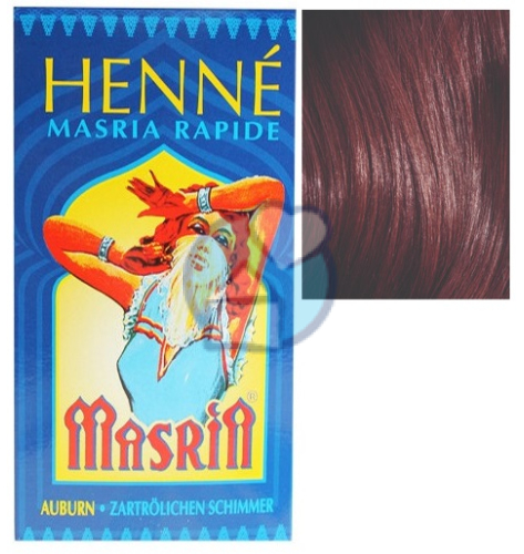 Henné Henna Masria Rapide Auburn Bruinrood 90 gram