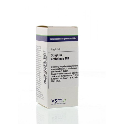 VSM Enkelvoudige Homeopathie Spigelia Anthelmia MK