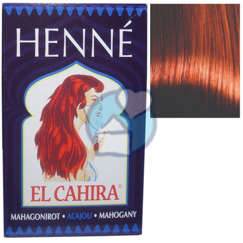 Henné Henna El Cahira Acajou Mahogany Bruin 90 gram