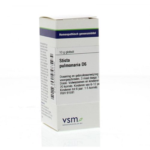 VSM Enkelvoudige Homeopathie Sticta Pulmonaria D6