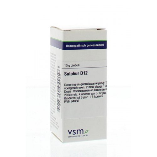 VSM Enkelvoudige Homeopathie Sulphur D12