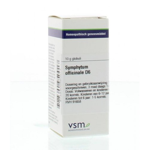  VSM Enkelvoudige Homeopathie Symphytum Officinale D6