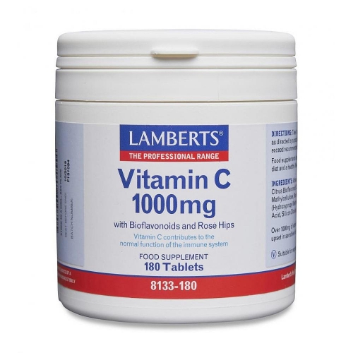 Lamberts Vitamine C 1000mg met Bioflavonoïden 180 Tabletten
