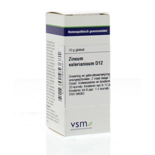 VSM Enkelvoudige Homeopathie Zincum Valerianicum D12