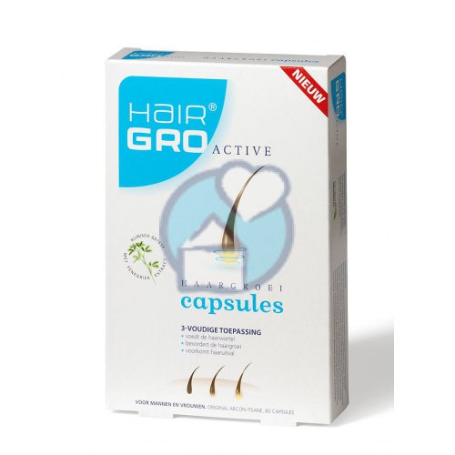 60 Kapseln HairGro Active Haargroei Capsules