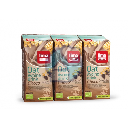 Lima Oat Drink Choco Pakjes Biologisch