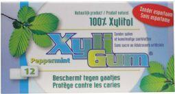 XyliGum Peppermint Kauwgom 12 Stücke