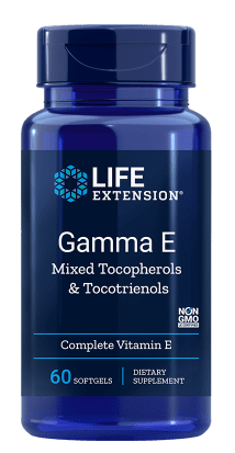 60 Softgels Life Extension Gamma E Mixed Tocopherols & Tocotrienols