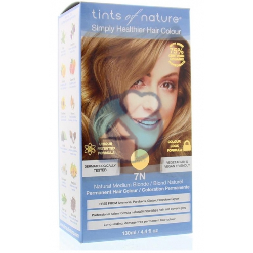 1 Packung Tints of Nature 7N Natural Medium Blonde