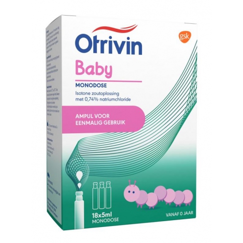 Otrivin Baby Monodose Ampul voor Eenmalig Gebruik
