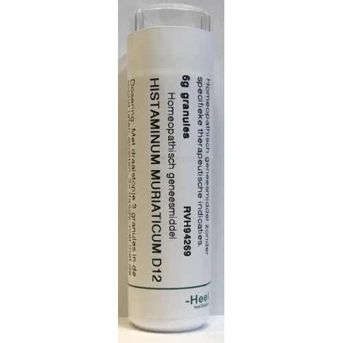 6 gram granules Homeoden Heel Histaminum Muriaticum D12
