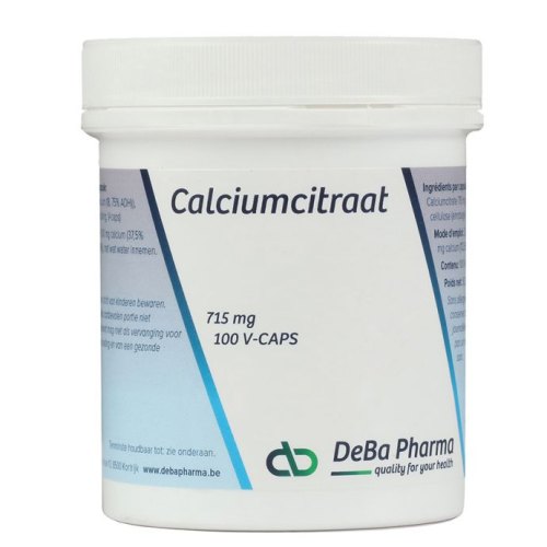 100 Kapseln DeBa Pharma Calciumcitraat