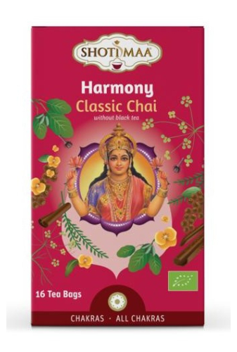 Shoti Maa Thee Harmony Classic Chai Biologisch 16 Stücke