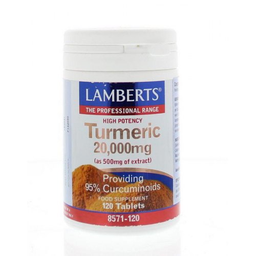 Lamberts Turmeric (Kurkuma) 20.000 mg 120 tablets