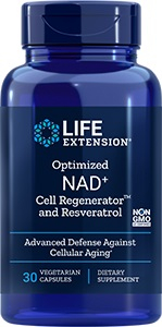 Life Extension NAD+ Cell Regenerator and Resveratrol 30 Kapseln