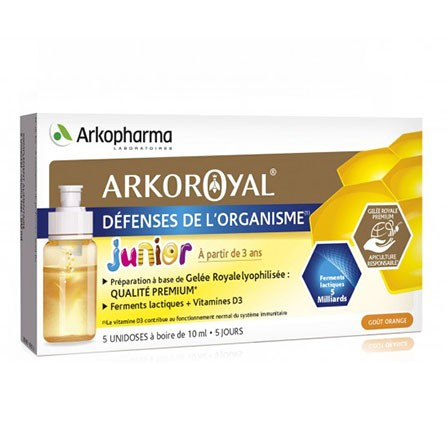 Arkopharma Arko Royal Koninginnenbrij Probiotica Junior 5 ampullen