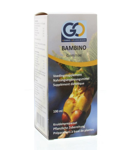 100 ml GO Gemmo Oplossingen Bambino Biologisch