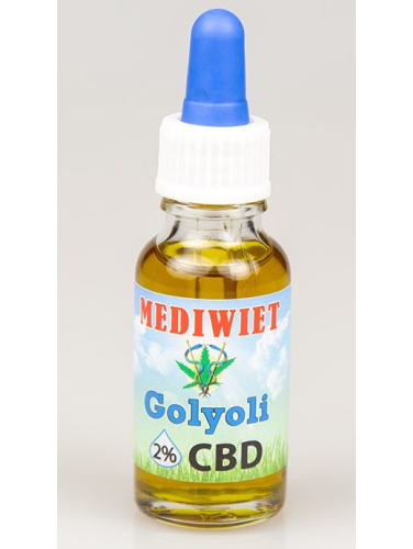 Mediwiet Golyoli CBD Olie 2% 20 ml