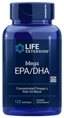 Life Extension Mega EPA-DHA 120 softgels
