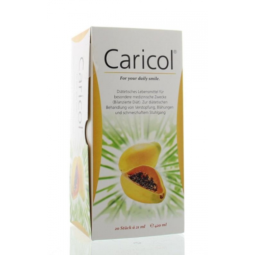 20 Sticks TS Health Products Caricol Biologisch